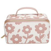 Alice Wheeler London Floral Mini Train Case - Rosa