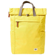 roka-finchley-a-medium-recycled-canvas-backpack---passion-fruit-yellow-35910424