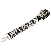 Elie Beaumont Bag Strap - Svart/Ivory Maze