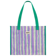 Hindbag Claude Tote Bag - Grön/Parma Stripes