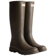 Hunter Downpour Tall Wellington Boots - Chokladbrun