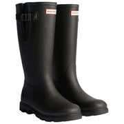 Hunter Field Downpour Justerbara Wellingtonstövlar - Svarta