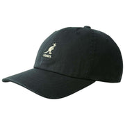 Kangol Washed Baseball Keps - Svart