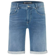 MAC Jeans Jog'N Light Sweat Denim Shorts - Sommarblå Begagnad Äkta