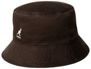Kangol Washed Bucket Hat - Kaffeböna Brun