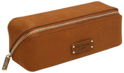 Alice Wheeler London Kensington Small Mocka Train Case - Fudge Tan