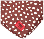 Roka Brick Lane Recycled Canvas Laptopfodral - Brun fläck