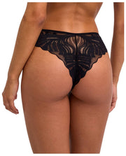 Falke Delicate Touch Thong - Svart