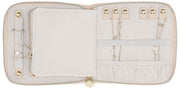 Stackers Square Jewellery Roll - Blush Raffia