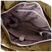 Roka Oxford Medium Taslon Axelväska - Moss Brown