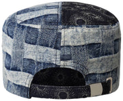 Kangol Denim Mashup Army Cap - Blå Picnic