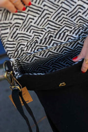 Hindbag Margault Quilted Axelväska - Svart
