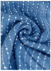 Powder Dakota Cozy Scarf - Marinblå