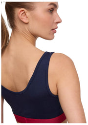 Falke Daily Comfort Print 2-Pack Bustier Bralette - Svart/Röd