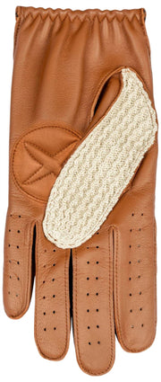 Dents The Suited Racer Hatcher Läder körhandskar - Cognac Tan