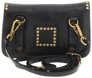 Campomaggi Gloria Pochette Stud Crossbody-väska - Svart