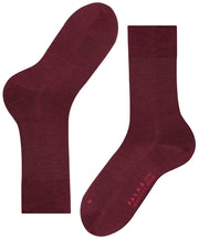 Falke Sensitive Berlin Socks - Burgundy