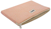 Hindbag Ava Small Weave 13-tums laptopfodral - korallrosa