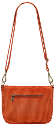 Hindbag Margault Axelväska - Velvet Brick Orange
