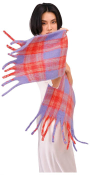 Powder Flora Mysig Scarf - Mandarinmix