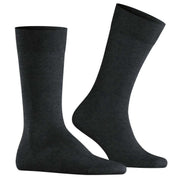 Burlington Lord Socks - Oil Mel Grey