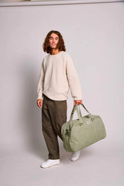 Hindbag Yves Stor resväska - Clay Green