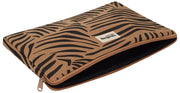 Hindbag Ava Small 13-tums laptopfodral - Cinnamon Zebra Brown