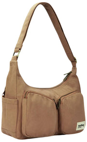 Hindbag Emile Multi Pocket Axelväska - Cinnamon Brown