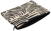 Hindbag Ava Medium 15-tums laptopfodral - Ecru Zebra