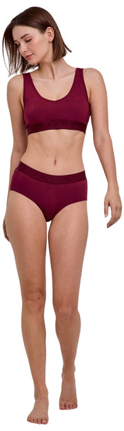 Falke Daily Comfort 2-Pack Bustier Bralette - Röd