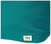 Roka Oxford Medium Taslon Axelväska - Ocean View Blue