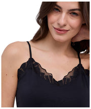 Falke Delicate Touch Chemise Topp - Svart