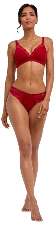 Falke Delicate Touch Thong - Ventimiglia Röd