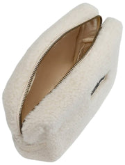 Hindbag Leon Teddy Necessär - Arctic White