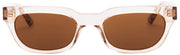 MessyWeekend Jenner Blue Light Läsglasögon - Brun/Paloma Beige