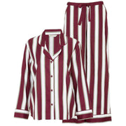 cyberjammies-yasmin-printed-stripe-pyjama-set---ox-blood-burgundywhite-34514471