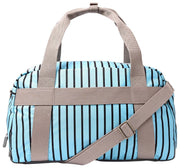 Roka Gatwick Medium Recycled Canvas Duffelväska - Blue Stripe