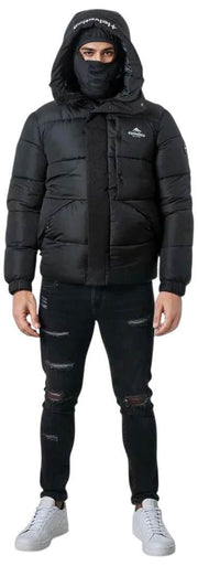 Helvetica Mountain Pioneers Barnes Hooded Parka Jacka - Svart