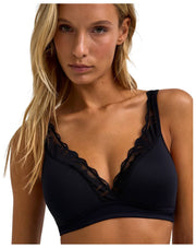 Falke Delicate Touch High Apex BH - Svart