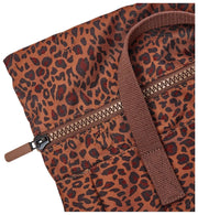 Roka Canfield B Medium Återvunnen Canvas Ryggsäck - Mini Leopard Brun