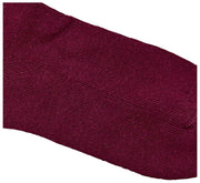 Roka Windsor Solid Crew Socks - Plommon Burgundy