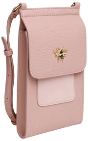 Alice Wheeler London Mini Bloomsbury Crossbody-väska - Rosa