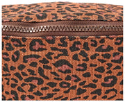 Roka Mill Hill Bumbag i bomull Canvas - Mini Leopard Brun