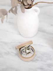 Stackers Oyster Travel Smyckeskrin - Blush/Guld