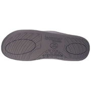 isotoner-square-patterned-smart-mule-slippers---grey-34523486