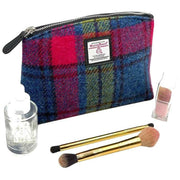 maccessori-harris-tweed-small-cosmetic-pouch---pinkblue-34631550
