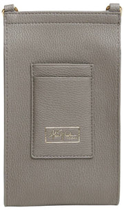 Alice Wheeler London Mini Bloomsbury Crossbody-väska - Slate Grey