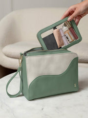 Stackers Wave set om 2 tvättpåse - Seafoam Green