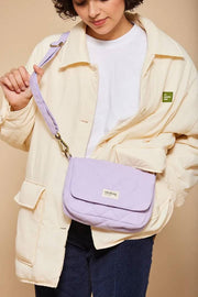 Hindbag Margault Quiltad axelväska - Lilac