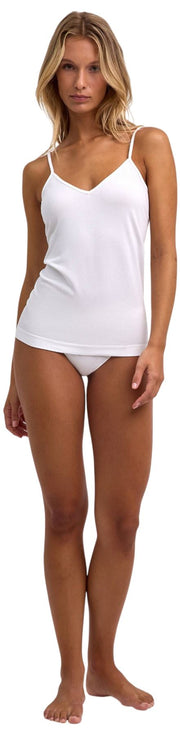 Falke Daily Seamless Spaghetti Top - Vit